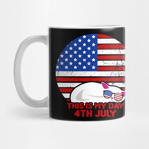 America Shirt 4th of July Patriotic T-shirt holiday by KK-Royal